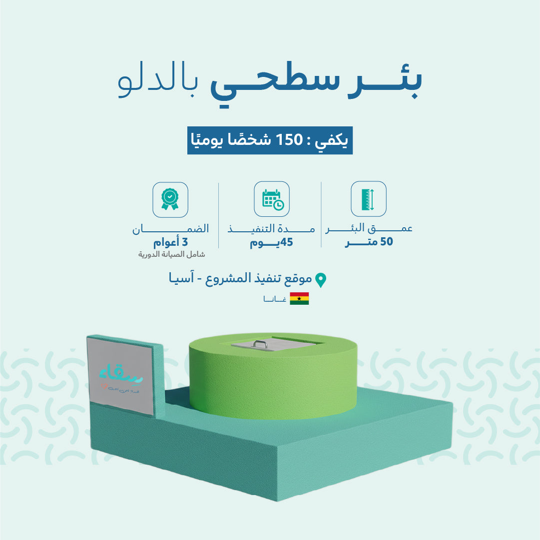 Brunnenprojekte in Afrika – Flachbrunnen mit Eimer – Togo